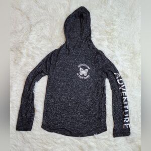 NWOT Girls Jumping Beans 6x Active Pullover Hoodie Black